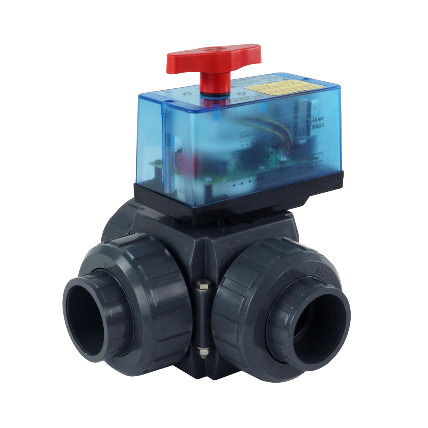 Automatic 3 way valve 50 mm L-bore without control - type Peraqua