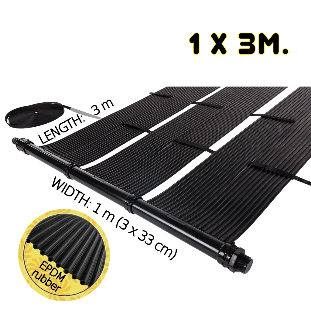 Durable, frost- and UV-resistant EPDM solar collectors  - Beniferro