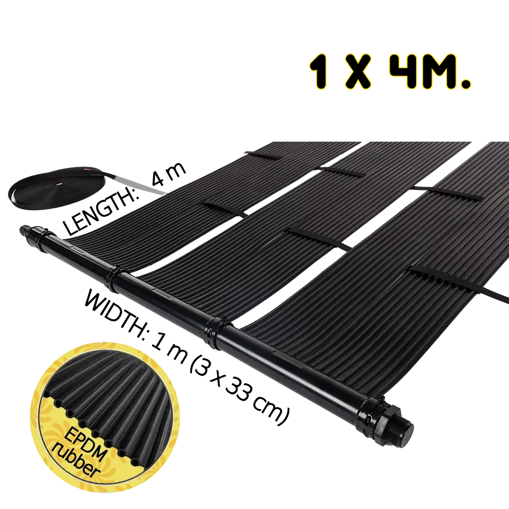 Durable, frost- and UV-resistant EPDM solar collectors  - Beniferro