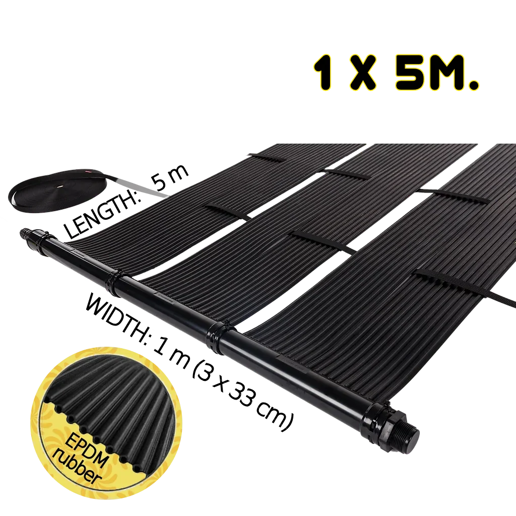 Durable, frost- and UV-resistant EPDM solar collectors  - Beniferro
