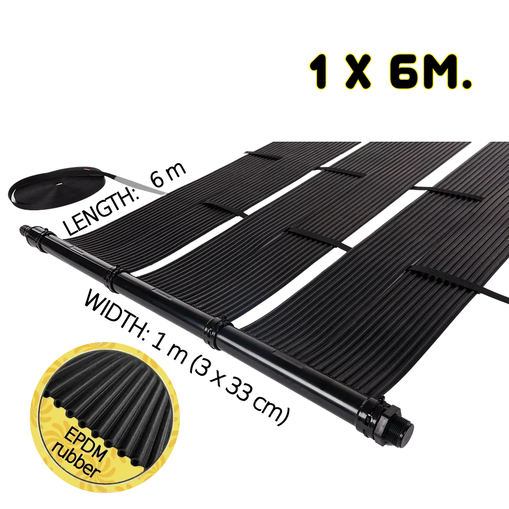 Durable, frost- and UV-resistant EPDM solar collectors  - Beniferro