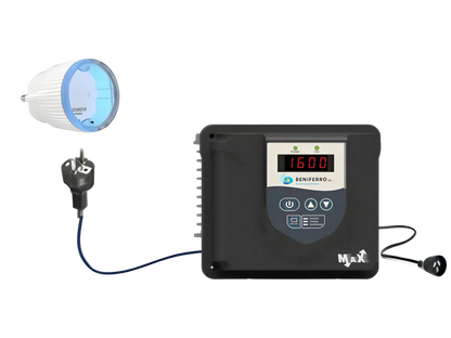 WiFi-controlled MaX frequency converter IP20 230V - 1.12 kW (1.5 HP)