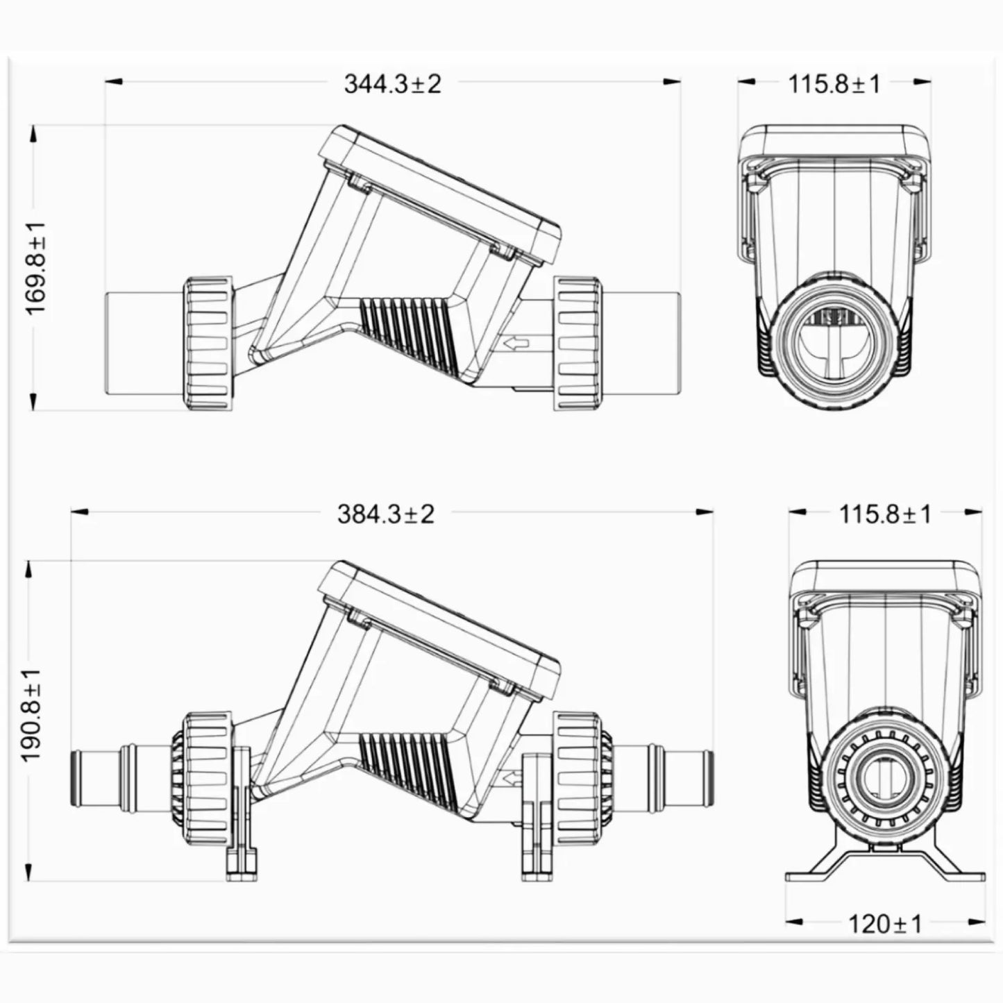SR Salt electrolysis unit - swimming pools up to 135 m³