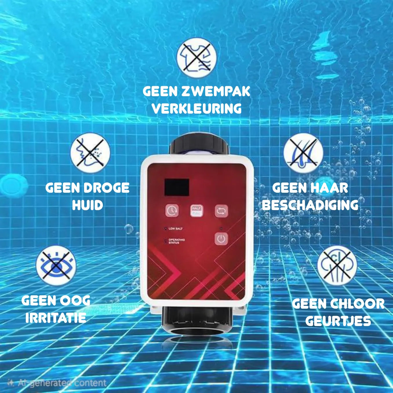 SR Salt electrolysis unit - swimming pools up to 135 m³