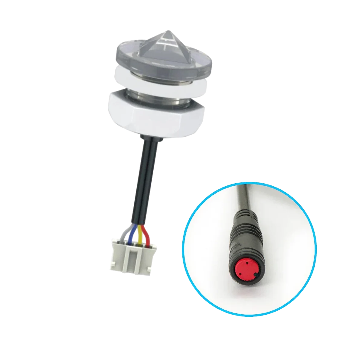 Infrared level detector for various applications - 2.0m cable - 3-wire connection
