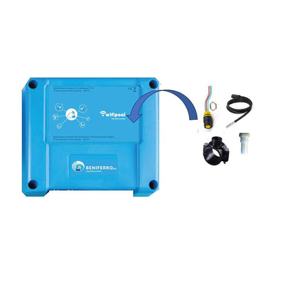 Additional temperature measurement on CONNECT PRO measurement and control box - incl. installation materials
