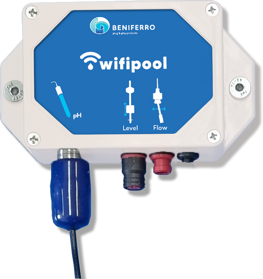 Wifipool module pH - Flow - Level