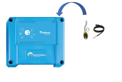 Additional temperature measurement on CONNECT PRO measurement and control box - excluding installation materials and temperature probe