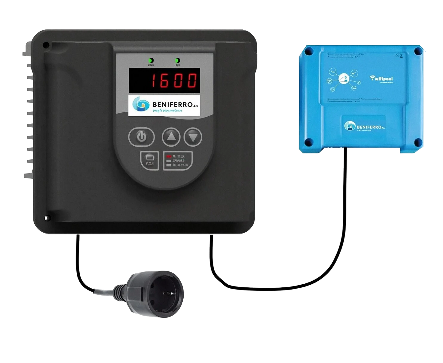 MaX Frequency Converter IP20 230V with WiFiPOOL CONNECT PRO controller - 1.12 kW (1.5 HP)