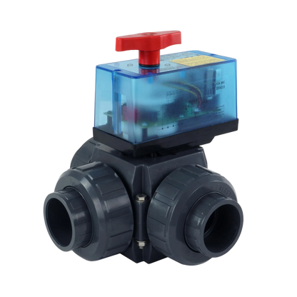 Automatic 3 way valve 50 mm L-bore without control - type Peraqua