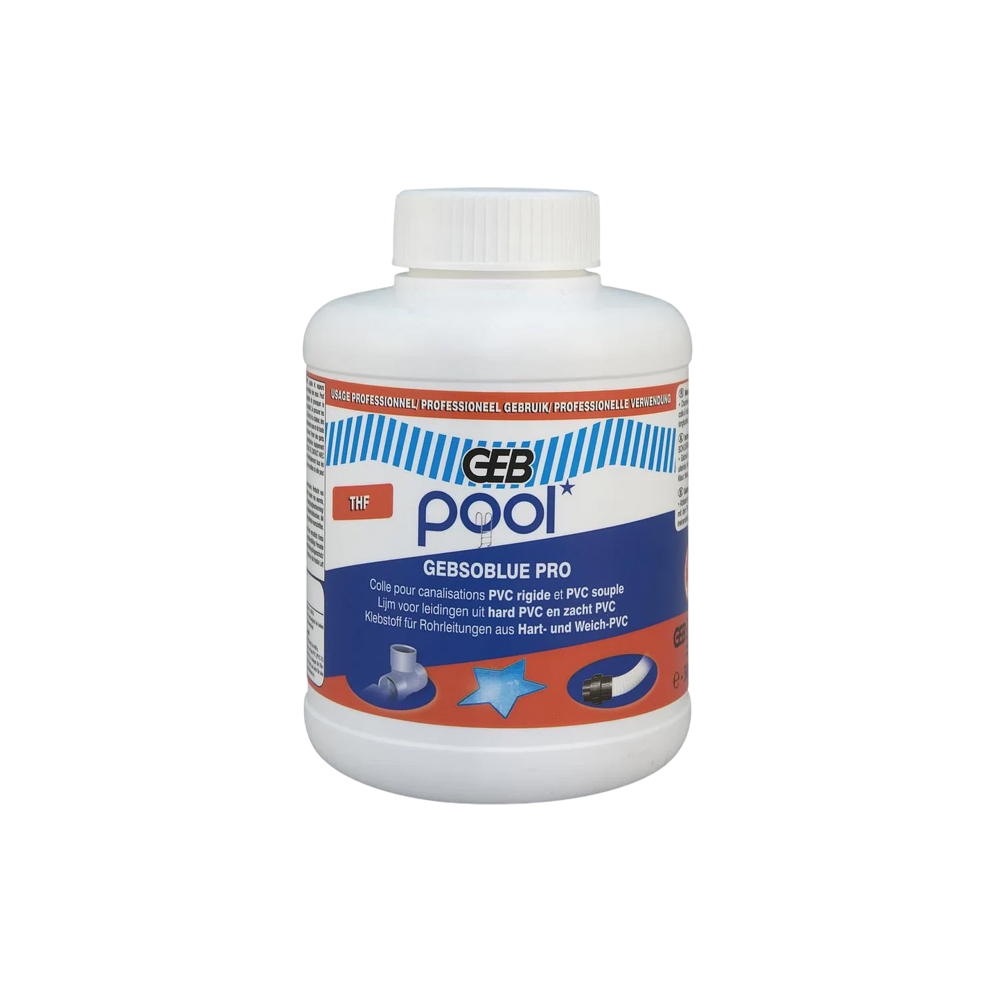 Professional PVC pressure adhesive with THF 500ML