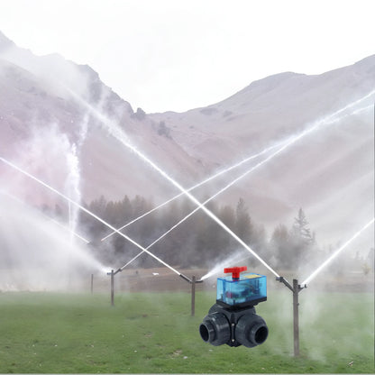 Automatic 3 way valve 50 mm L-bore without control - type Peraqua
